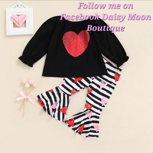 Girls Valentine Boutique Outfit